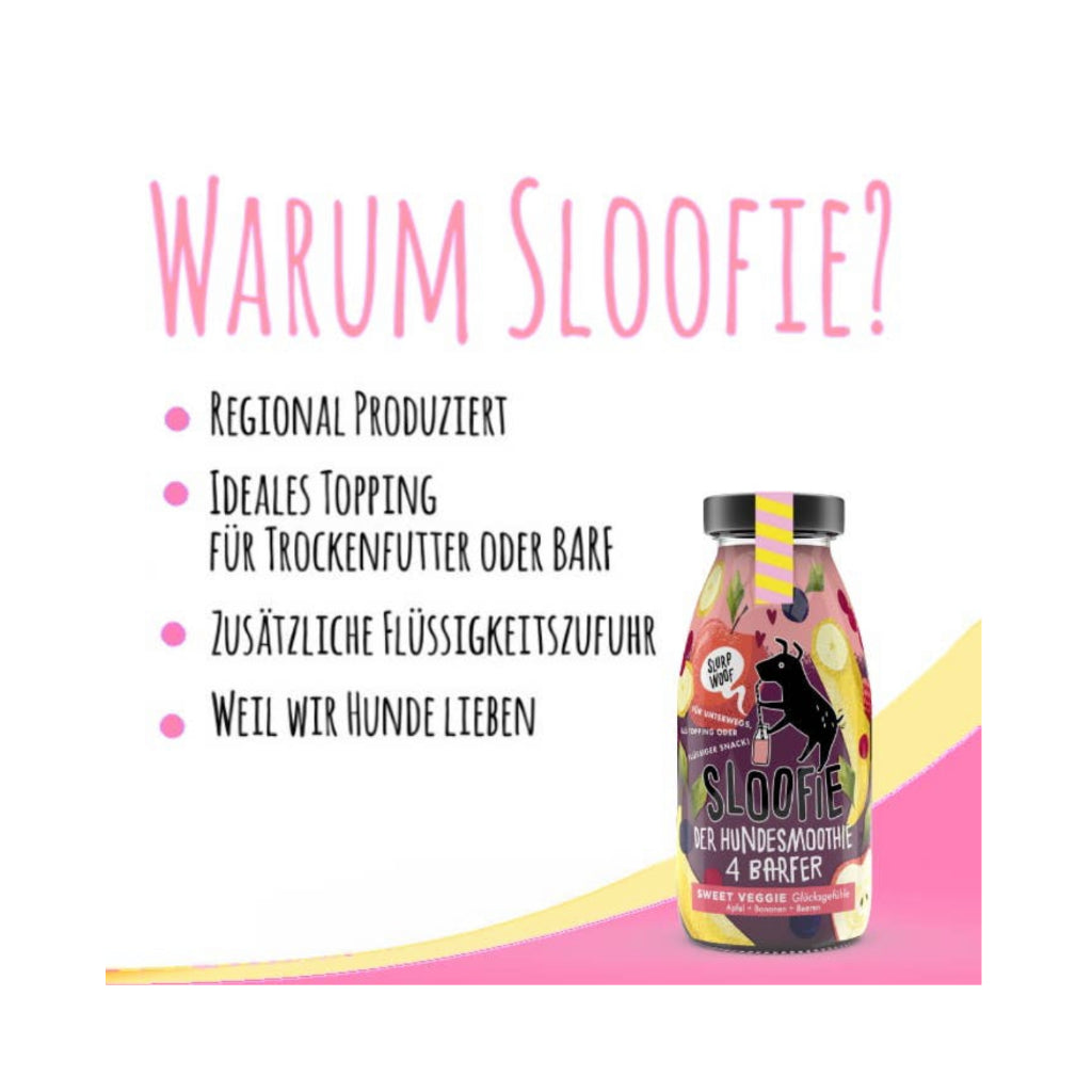 Warum Sloofie Smoothie - SWEET VEGGIE Glücksgefühle
