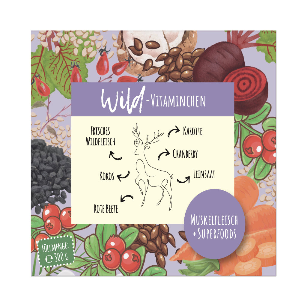 Übersicht Wild Vitaminchen - GREEN PAWLY