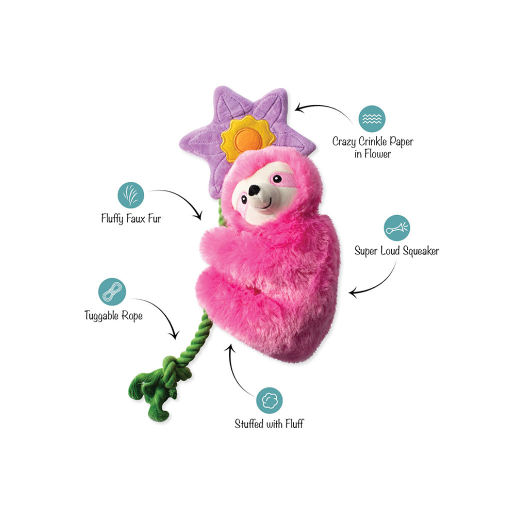 Eigenschaften Hundespielzeug Faultier Bloom baby, bloom - PetShop by Fringe Studio