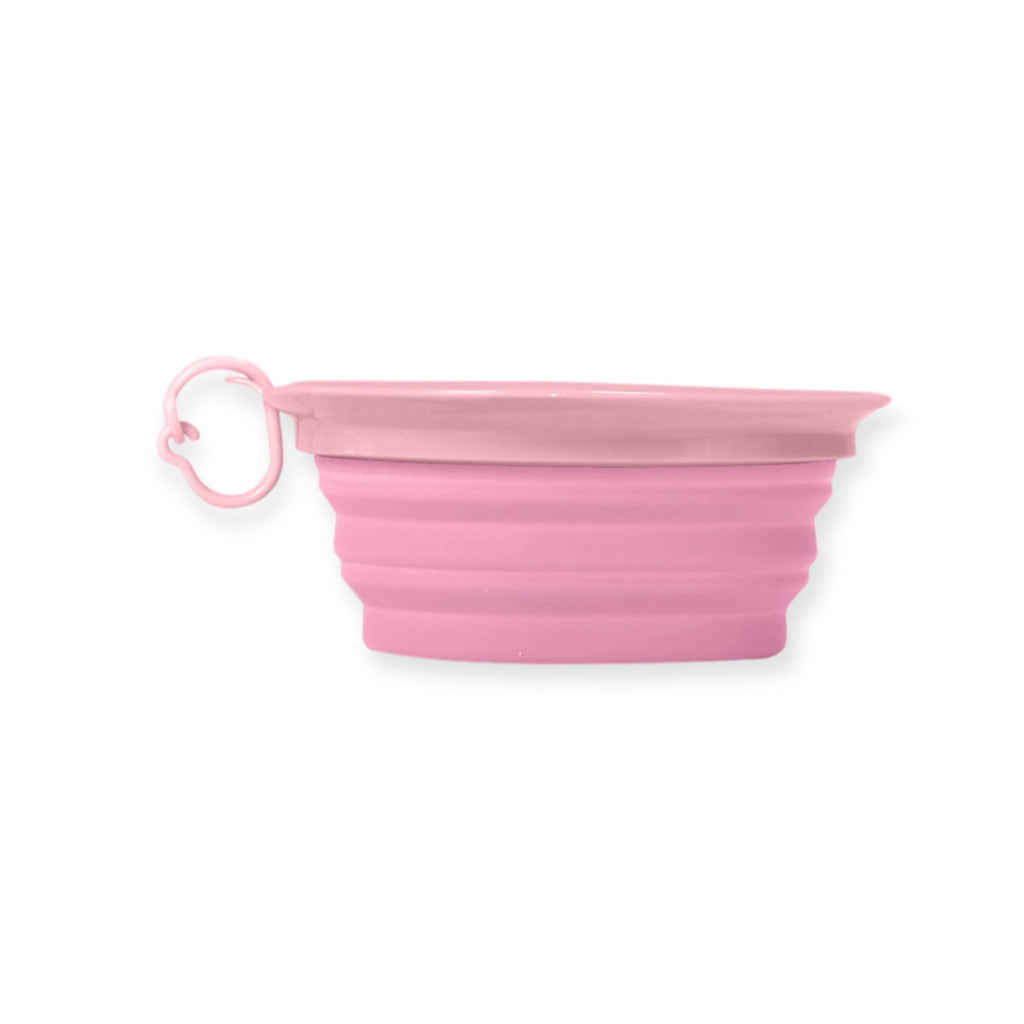 Leaf Bowl Silikon Napf faltbar Dusty Pink - United Pets