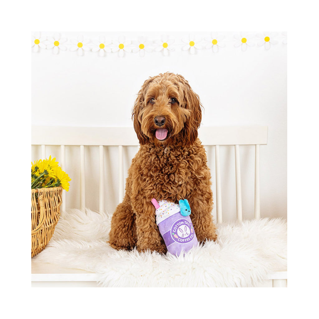 Hund mit Hundespielzeug Cotton tail coffee co. - PetShop by Fringe Studio
