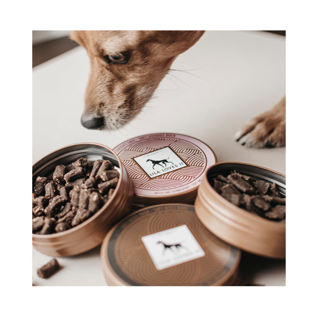 Hund an Goodies Dose Ziege Soft Bites - LILA LOVES IT