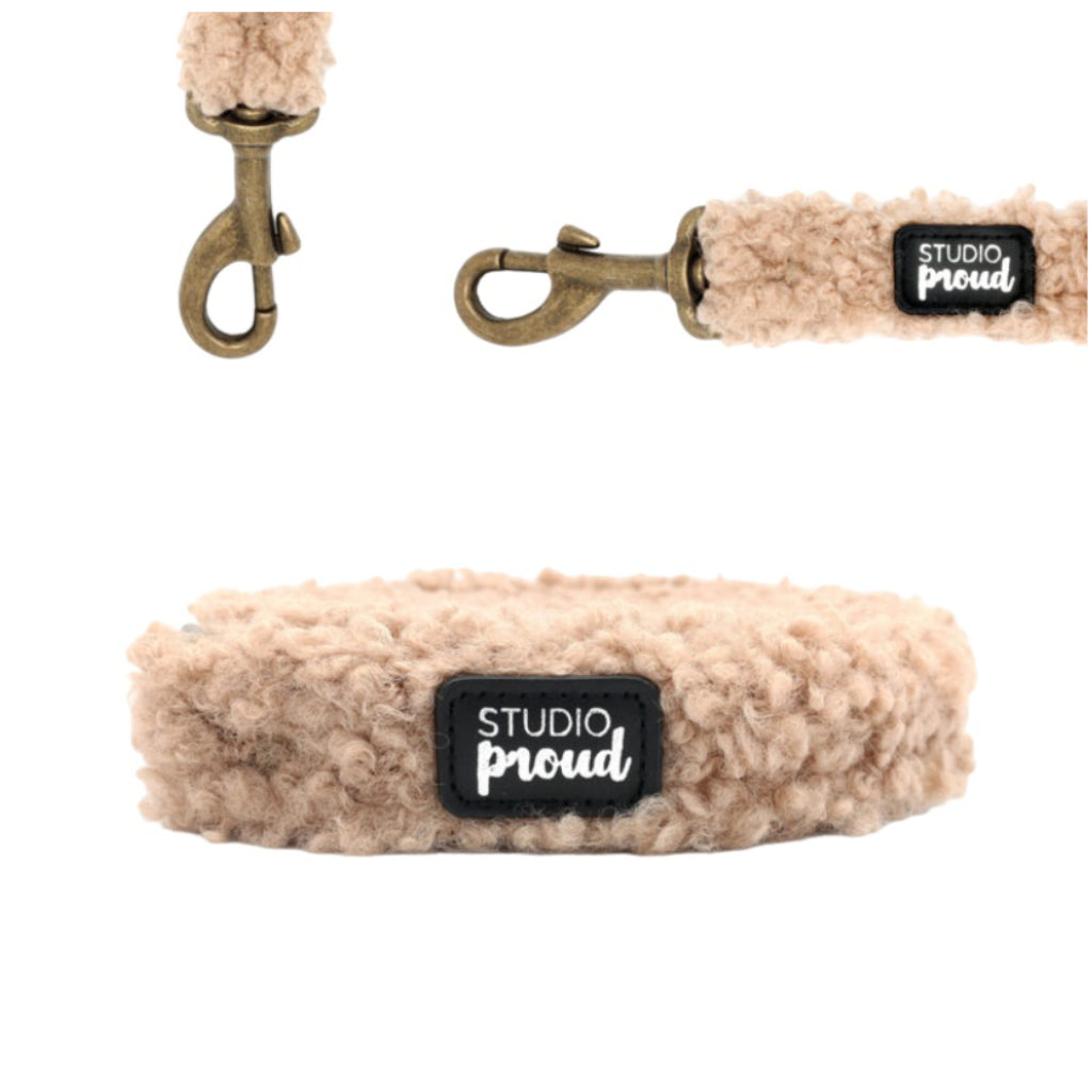 verstellbare Handsfree Hundeleine Teddy brown - Alaska - Studio Proud