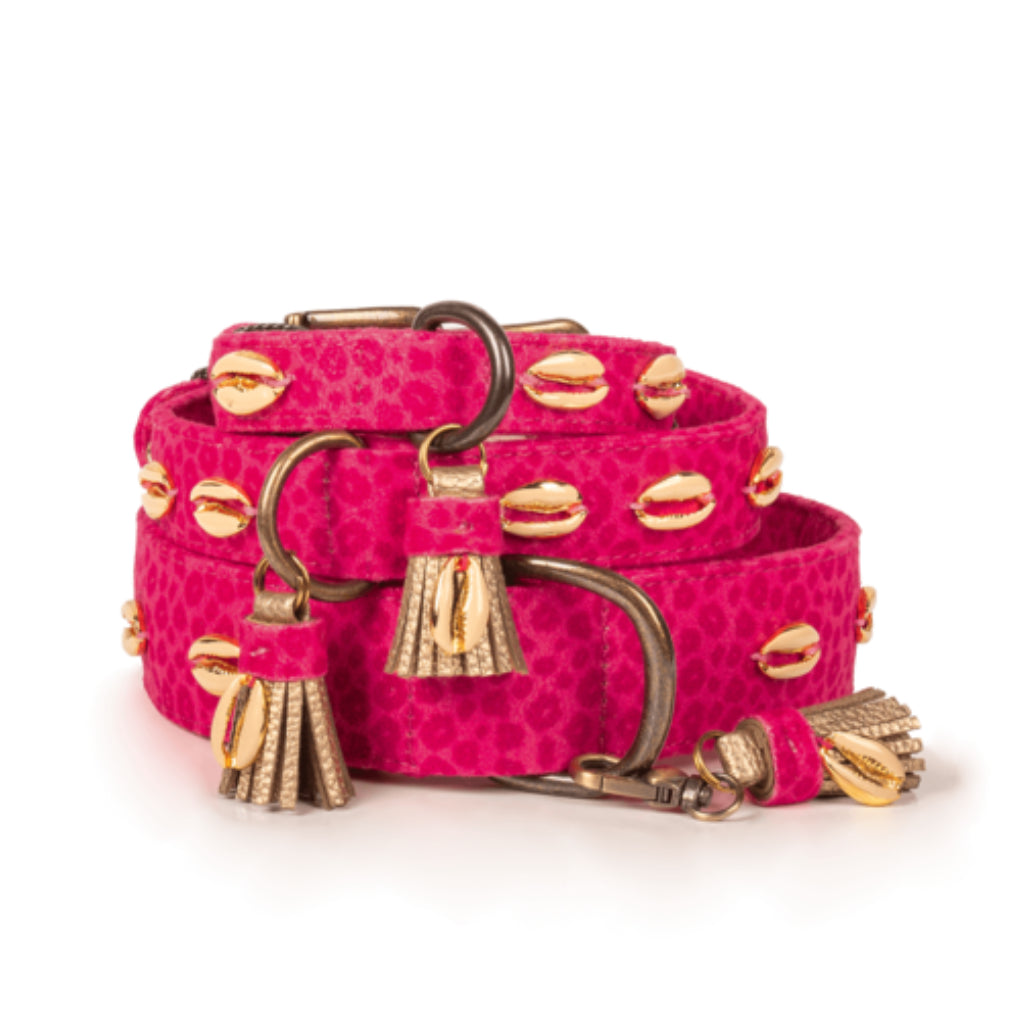 Halsband HAWAII Stoff PINK - DWAM