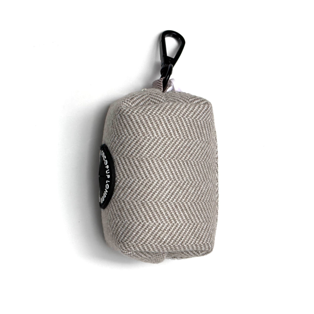 Kotbeutelspender Tweed Brown