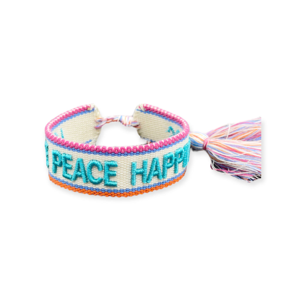 Statement Armband LOVE PEACE HAPPINESS - LOVIN'DOG