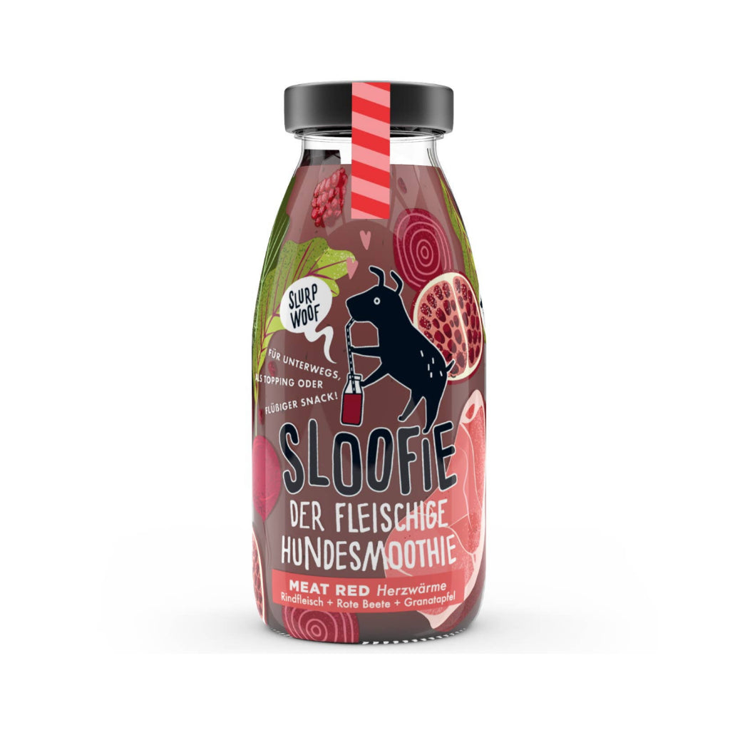 Sloofie Hundesmoothie - MEAT RED Herzwärme