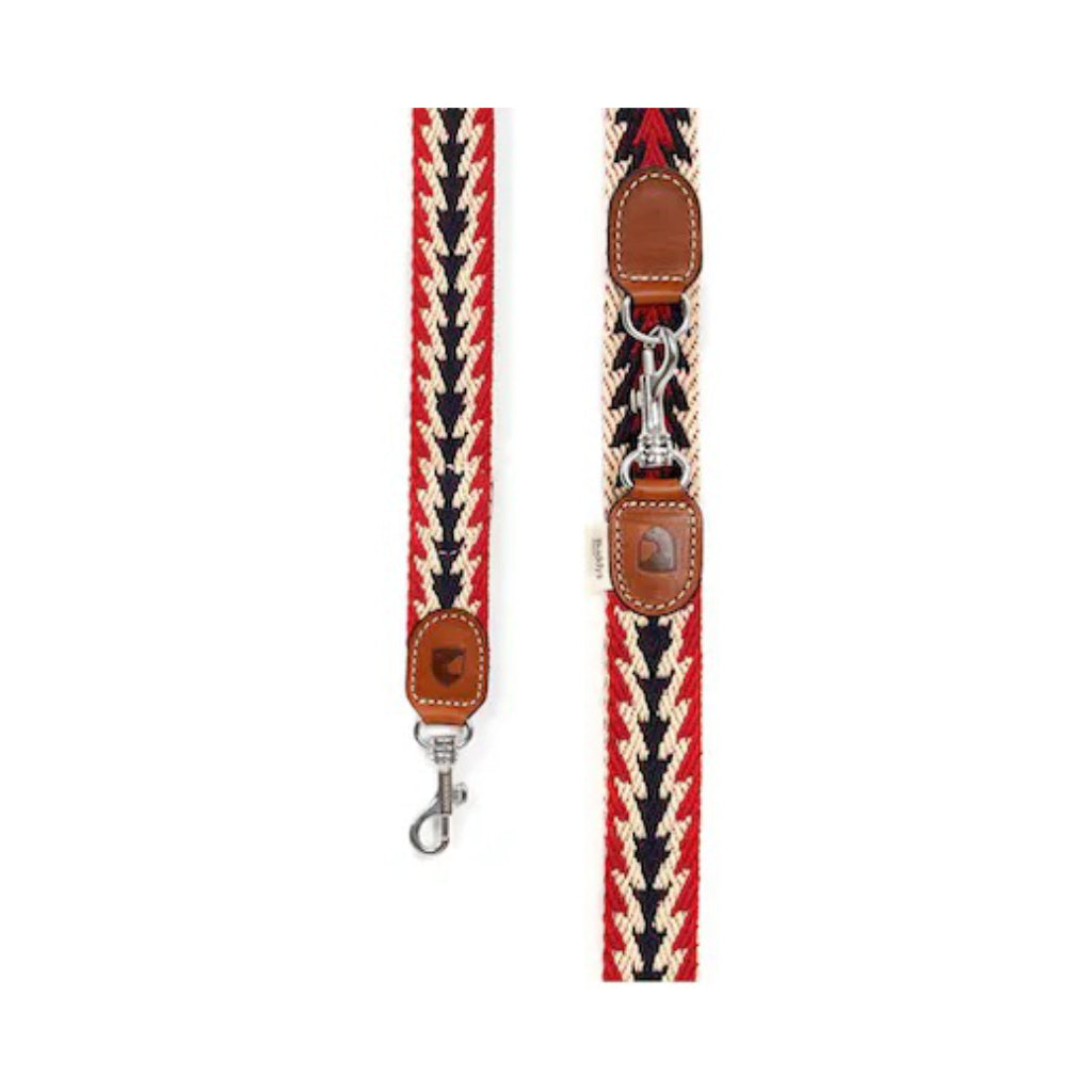Hundeleine Peruvian Arrow RED verstellbar - Buddys Dogwear