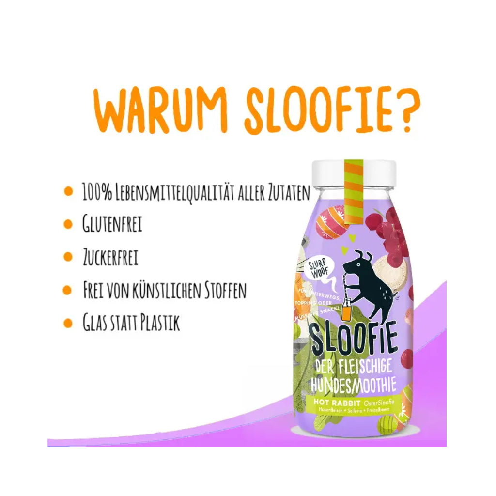 Warum Sloofie - HOT RABBIT Osterspecialedition - Sloofie Huendesmoothie