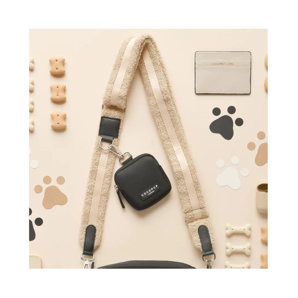 Ersatz-Taschenriemen WINTER EDITION zur Gassitasche Dog Walking Bag teddy beige - Cocopup London