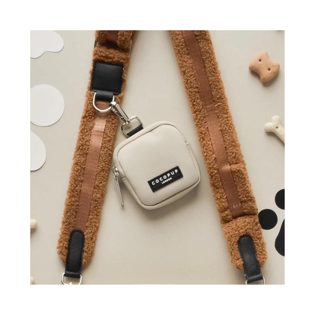 Ersatz-Taschenriemen WINTER EDITION zur Gassitasche Dog Walking Bag teddy brown - Cocopup London