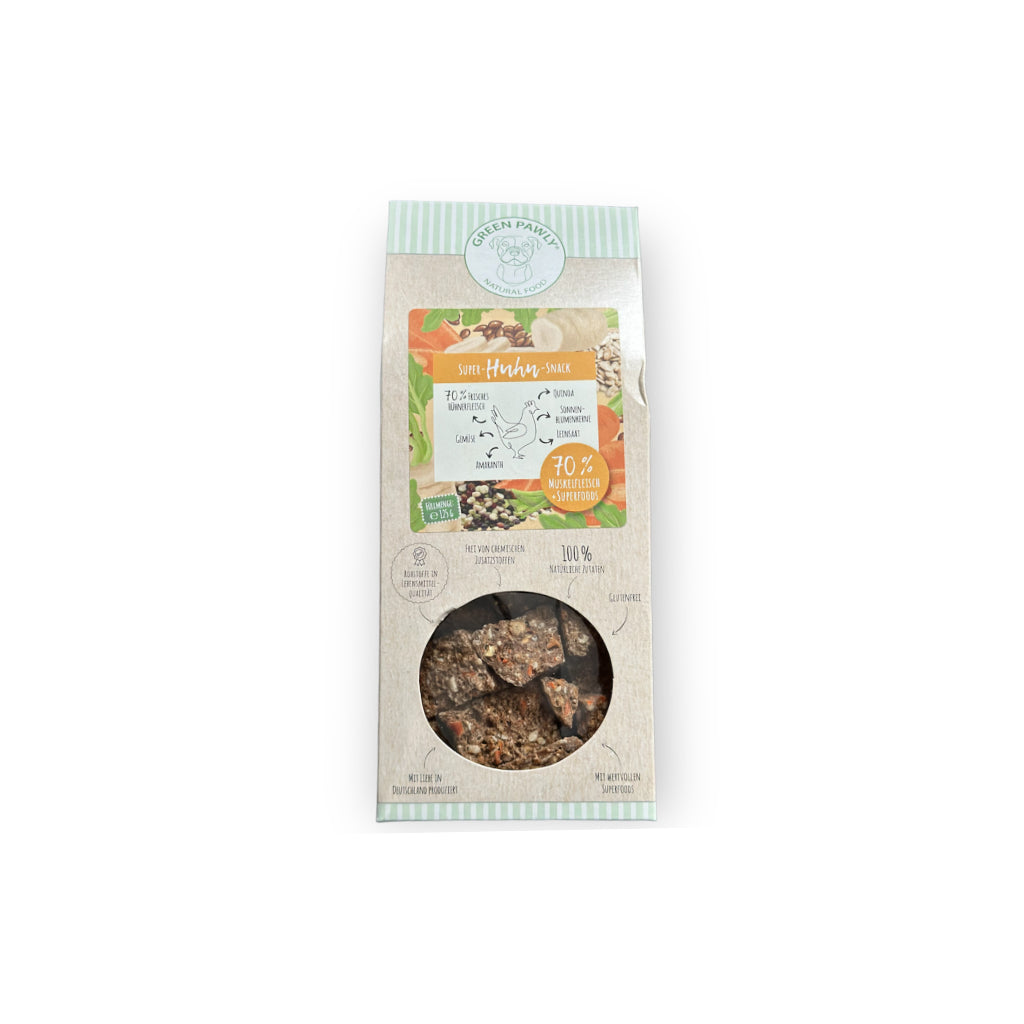 150 Super Huhn Snack - GREEN PAWLY