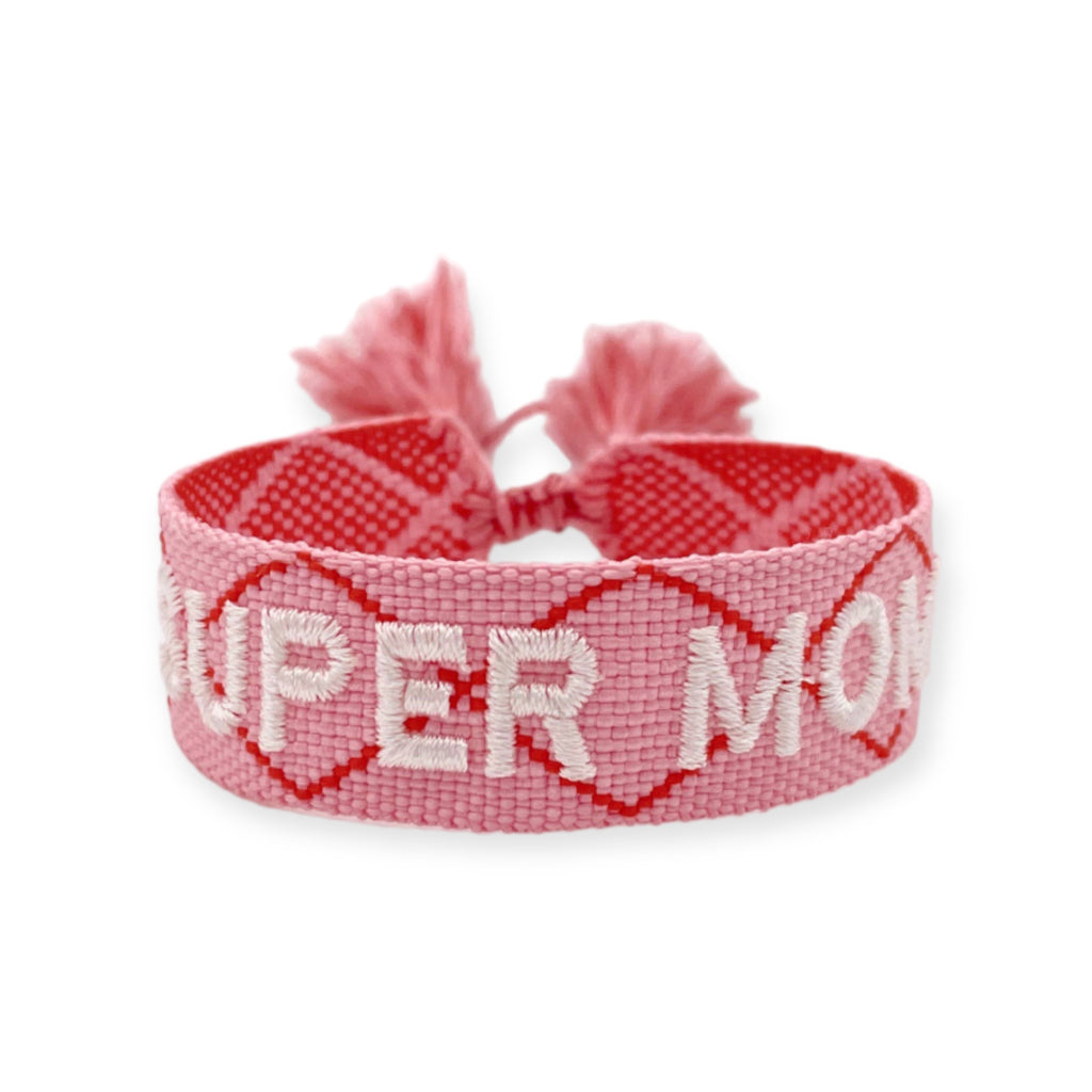 Statement Armband SUPER MOM - LOVIN'DOG