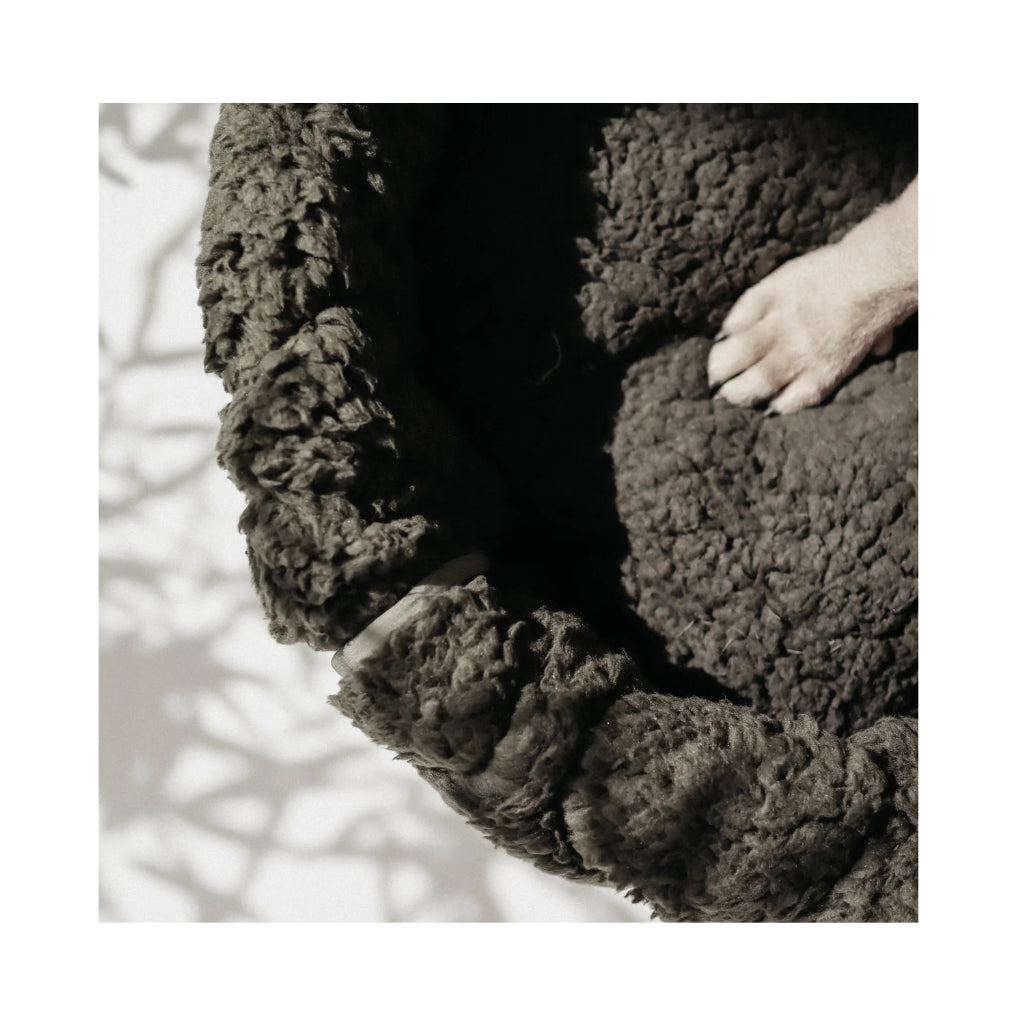 Hundekuschelsack TAART wendbar OLIV gefüttert - Lambwolf Collective