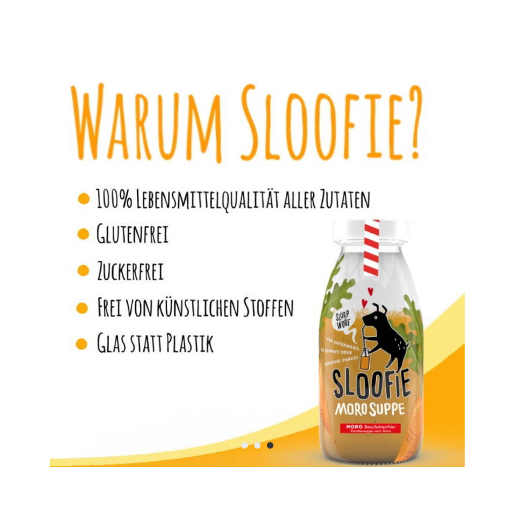 Warum Sloofie Hundesmoothie / Suppe - MORO Bauchstreichler