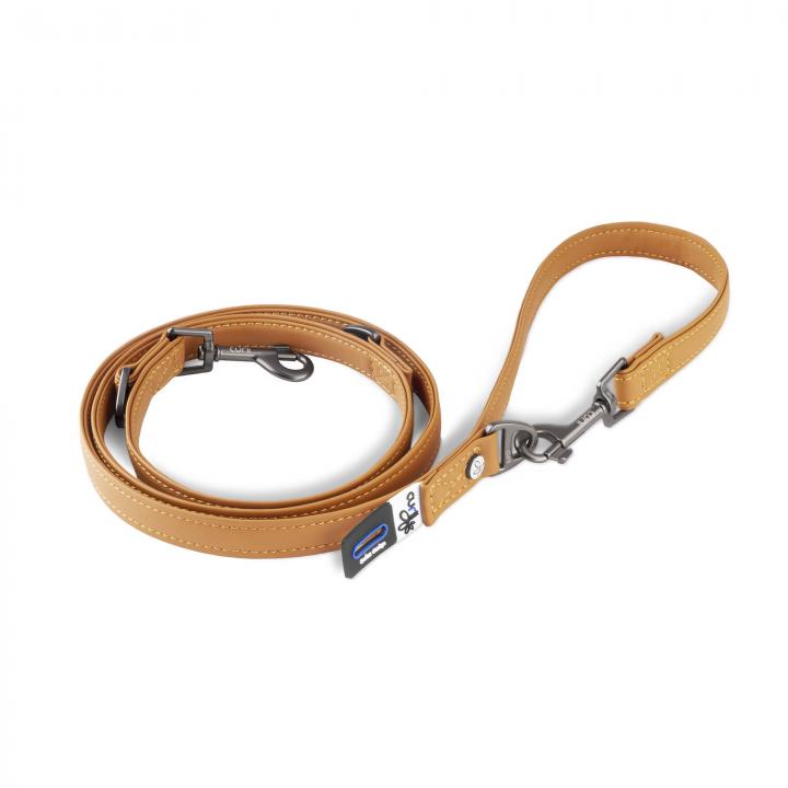 Leine verstellbar APPLE LEATHER CURLI Brown & Black