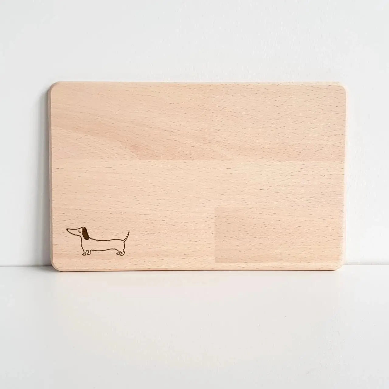 Schneidebrett Dackel