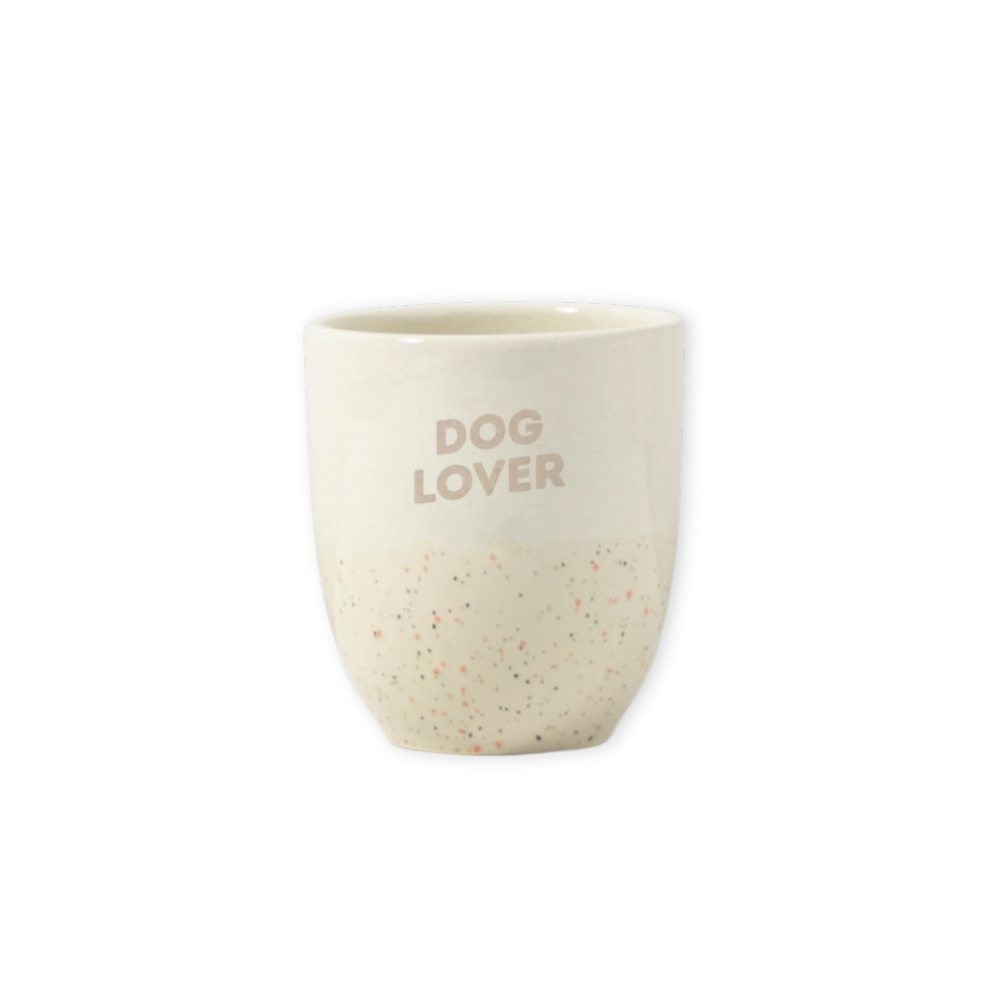 300 ml Becher Dog Lover Sand - Alma & Gustl
