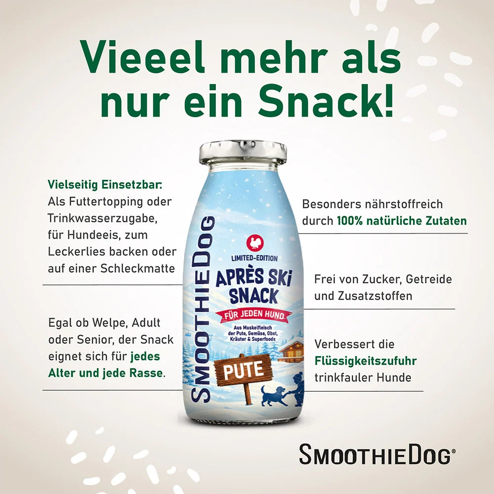 SmoothieDog Smoothie Aprés Ski Winter Edition Pute 2026