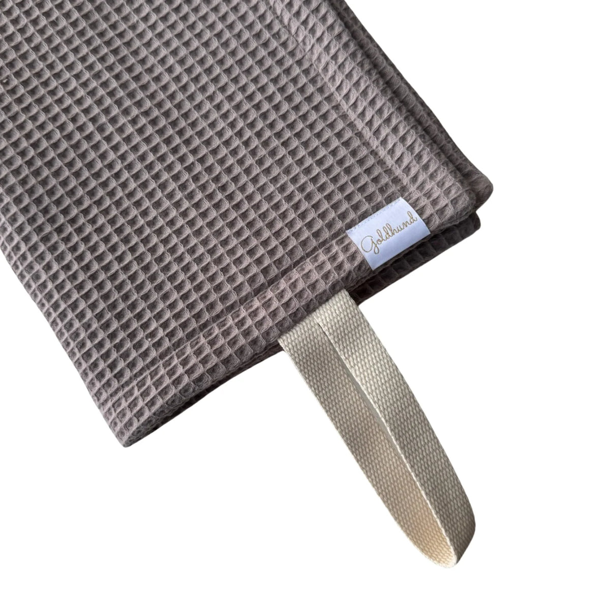Goldhund Pfotenhandtuch paw towel Taupe
