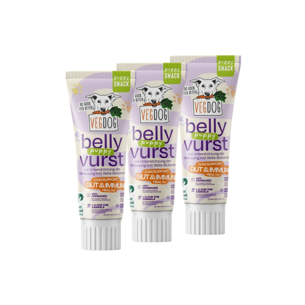 3er Pack VEGDOG Bellyvurst