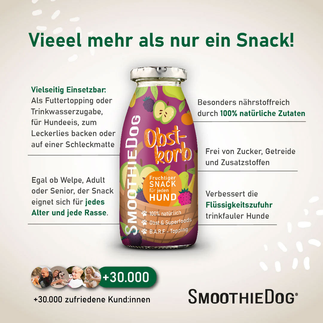 SmoothieDog Obstkorb Vegan