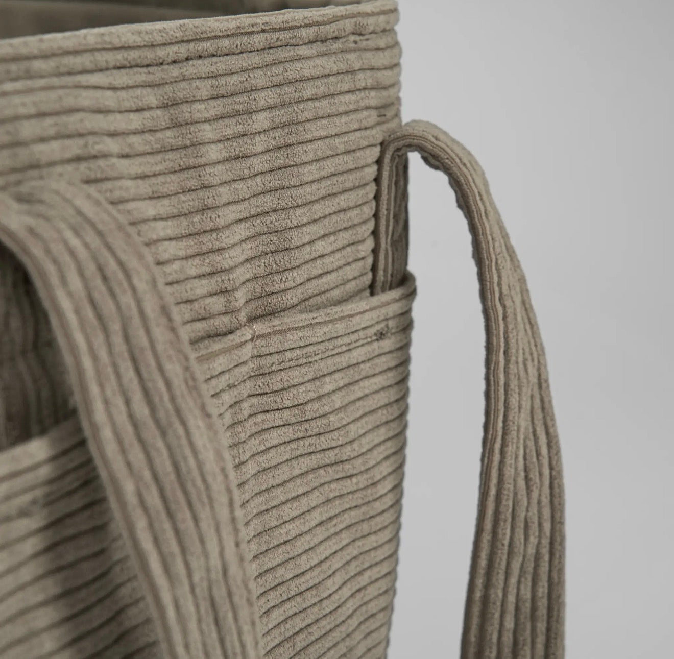 Hundetragetasche Vilda Cord Taupe