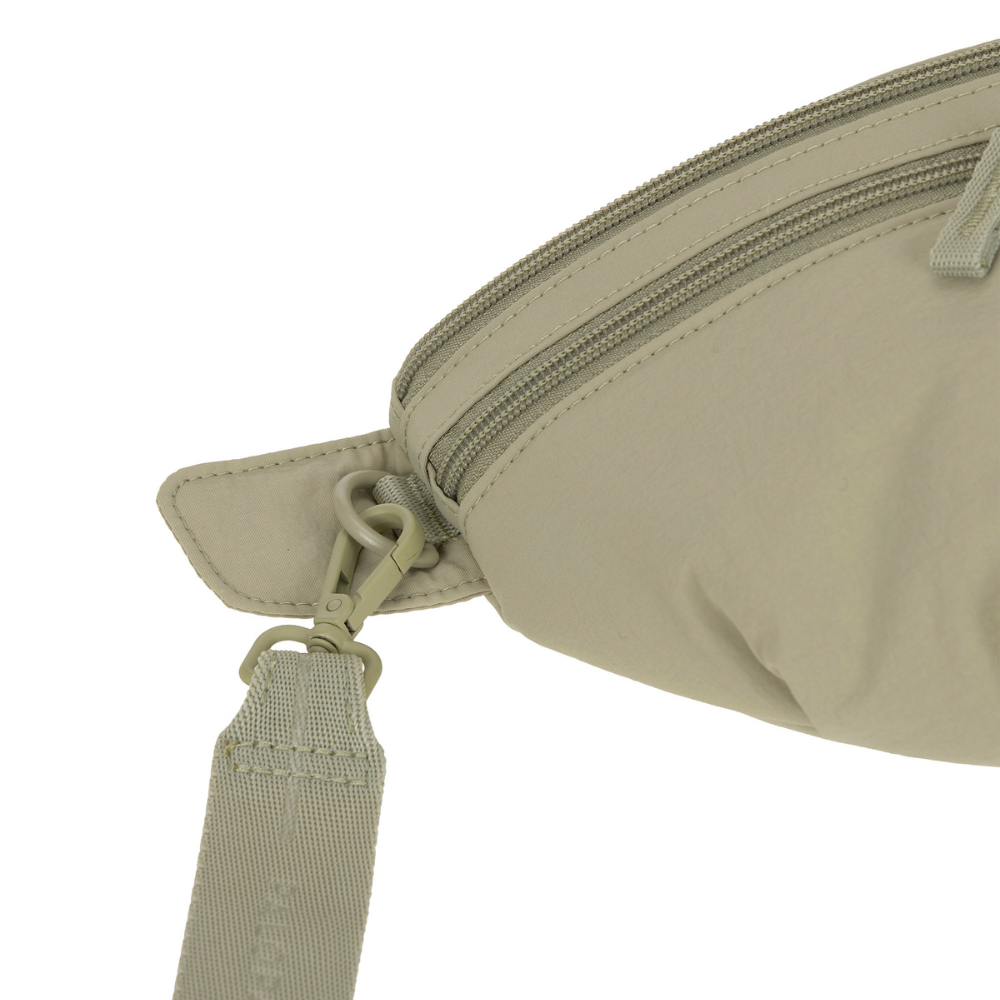 Abnehmbarer Taschenriemen Gassitasche EMMA Crinkled Pale Olive - PALOPA