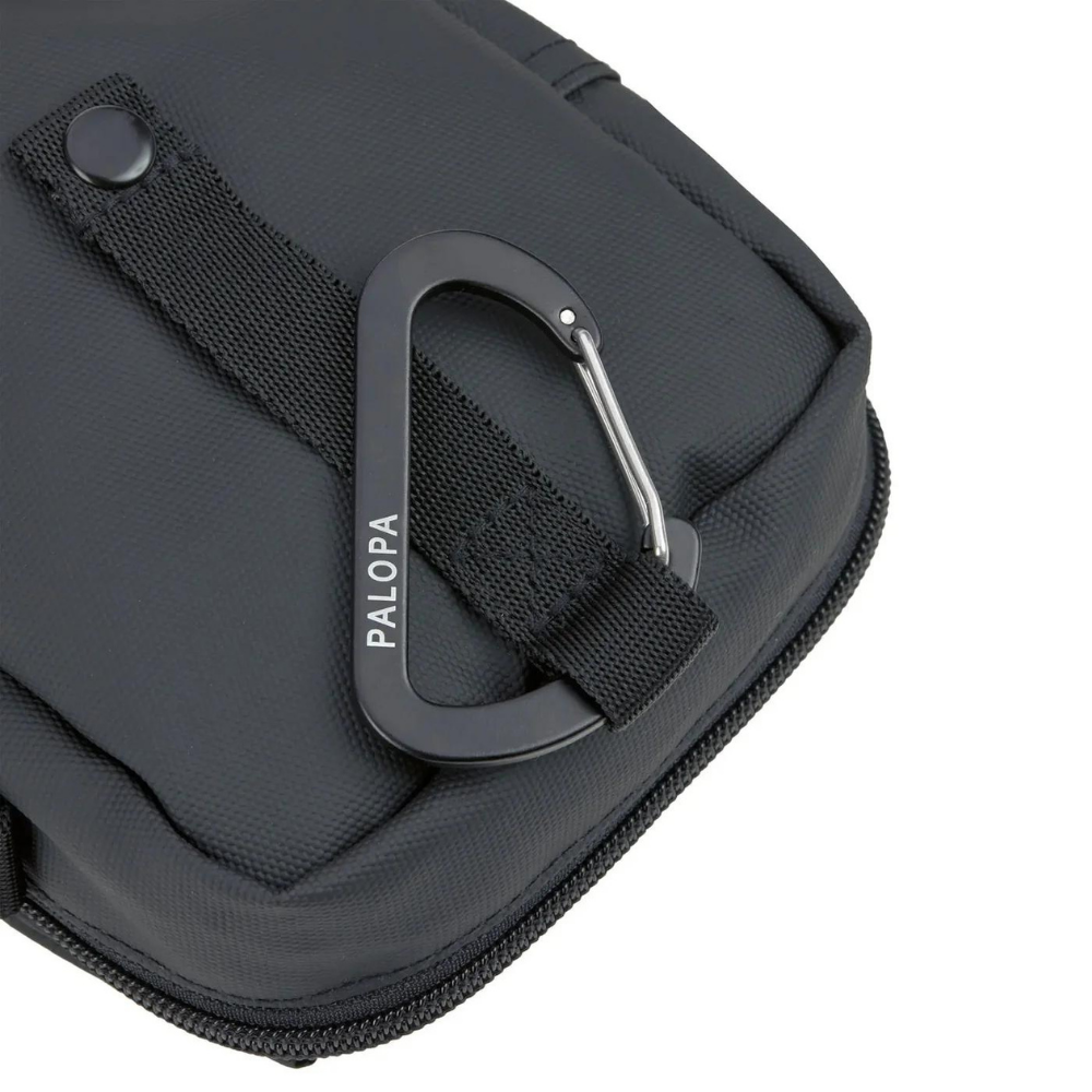 Befestigungskarabiner Dog Snack Bag Greta Leckerlibeutel Black / Schwarz - Palopa