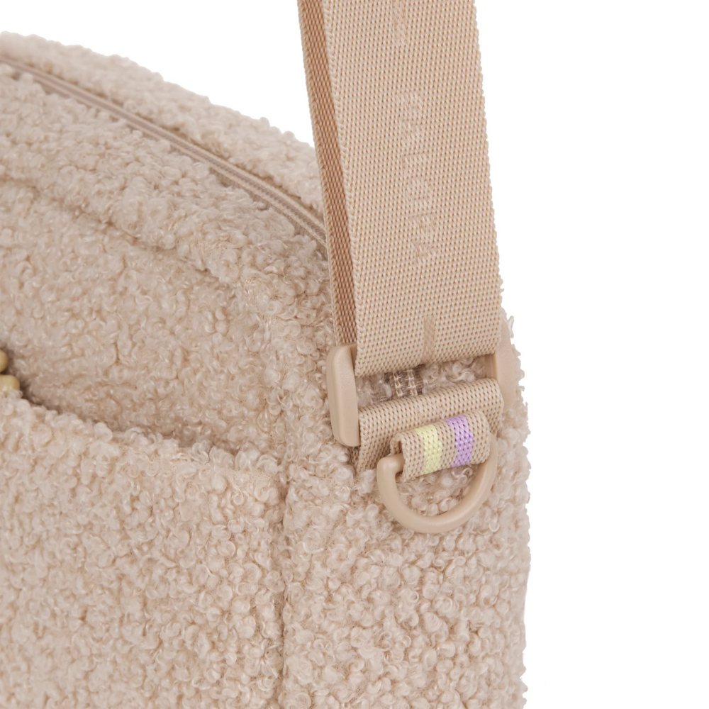 Befestigungsring Gassitasche Square Bag NOKA Teddy Beige - PALOPA