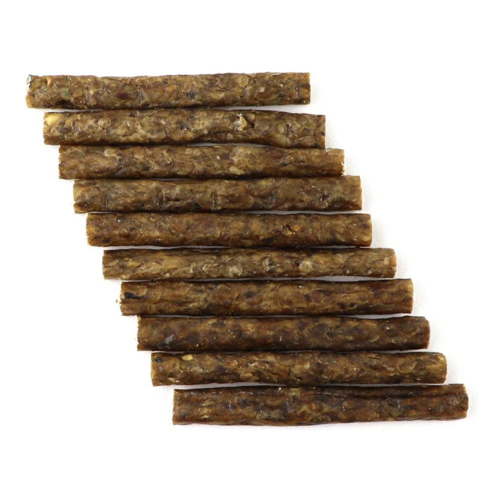 Beispielgröße Kaustangen aus 100% Hirschhaut 15 cm - DOGBOSS