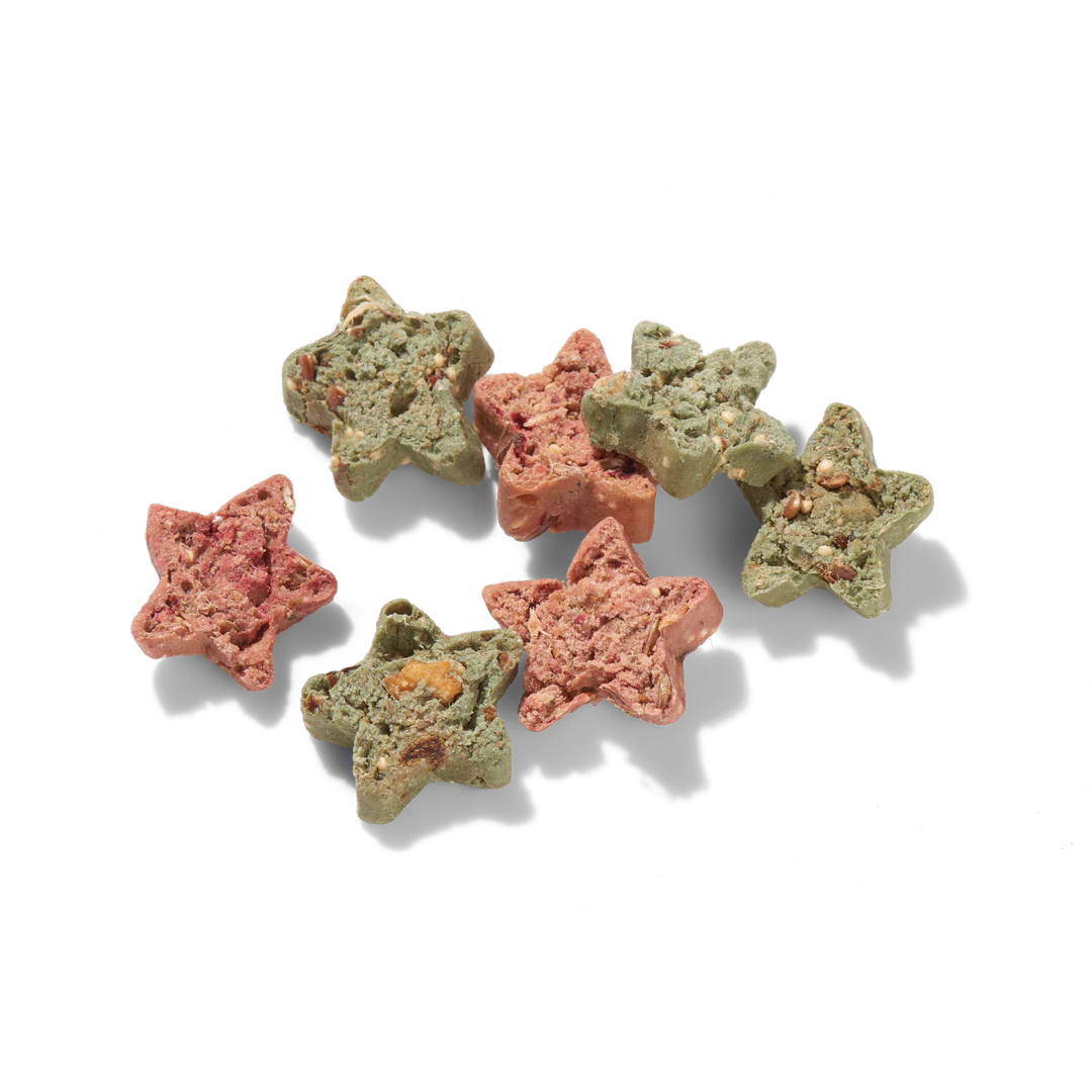 Beispielinhalt FRED Festtags-Leckerlis Crunchy Sterne Wild