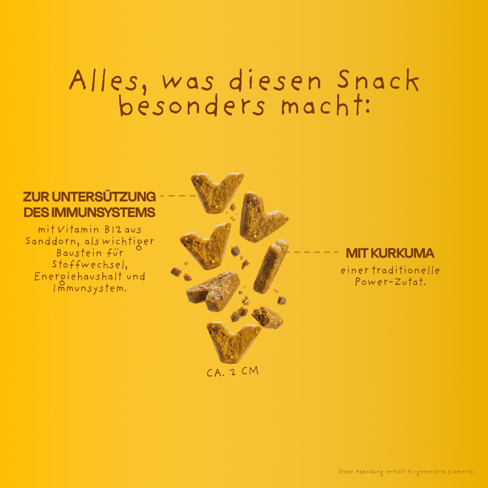 Beispielinhalte & Eigenschaften VEGDOG VEGGIES immune