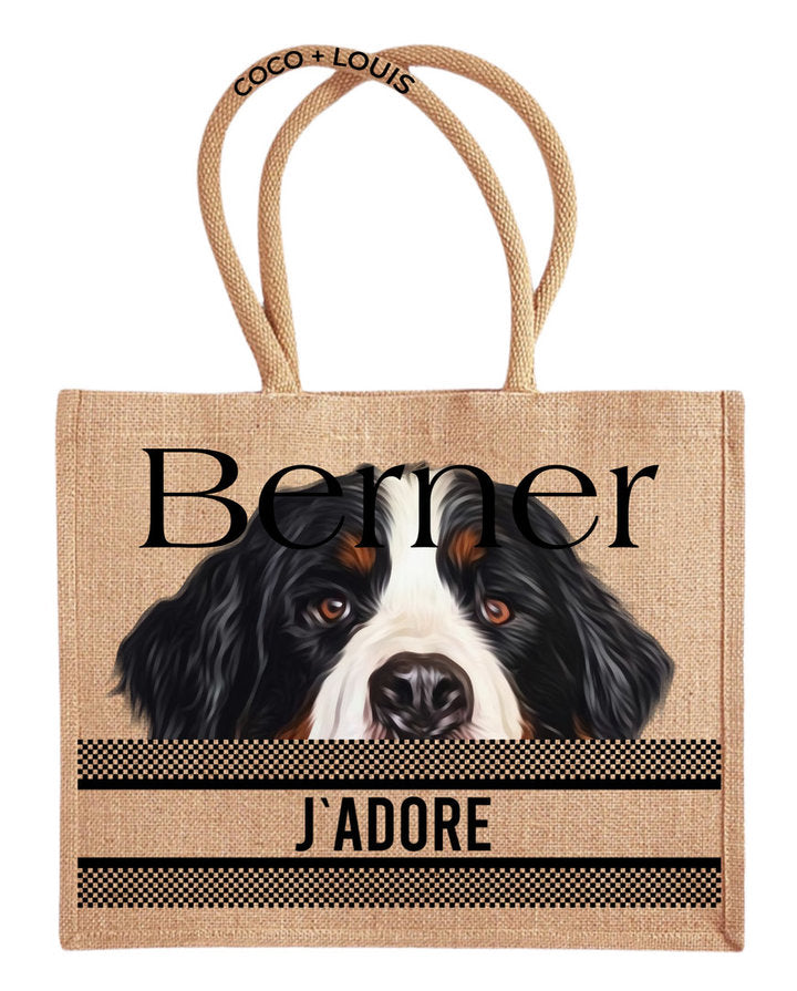 COCO + LOUIS Shopper mit Hundemotiv Berner