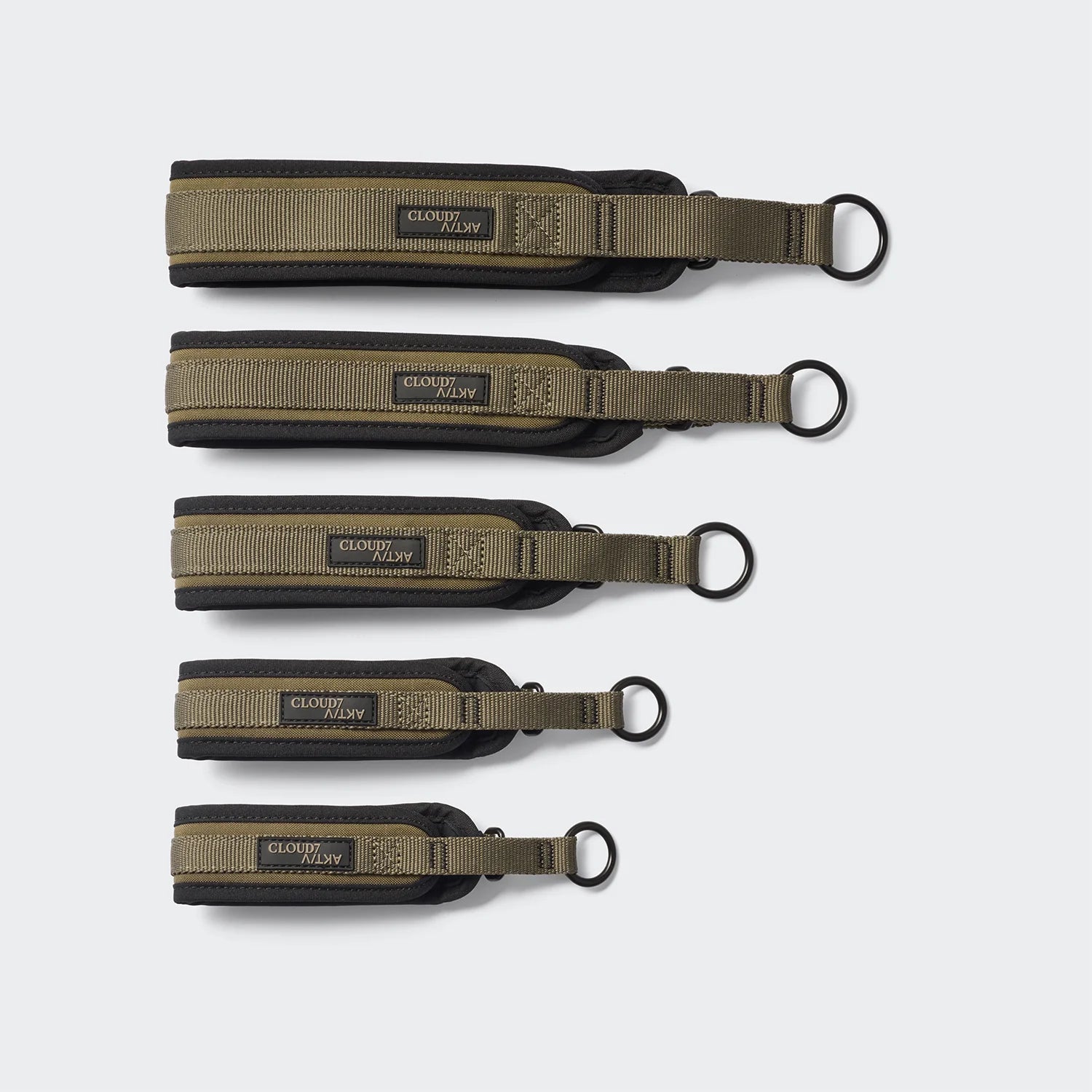 Cloud7 AKTIV C-1 Zugstopp Halsband Softshell Olive