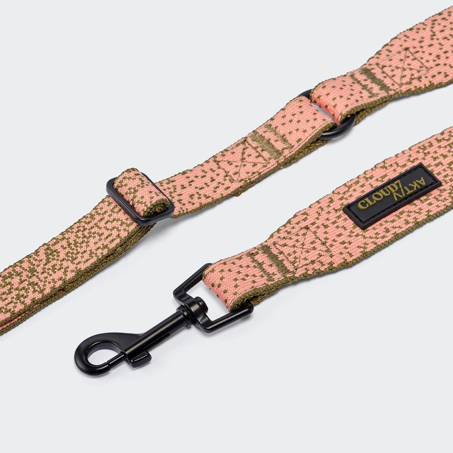 Cloud7 AKTIV Handsfree Hundeleine L-3 Knit Khaki / Peach
