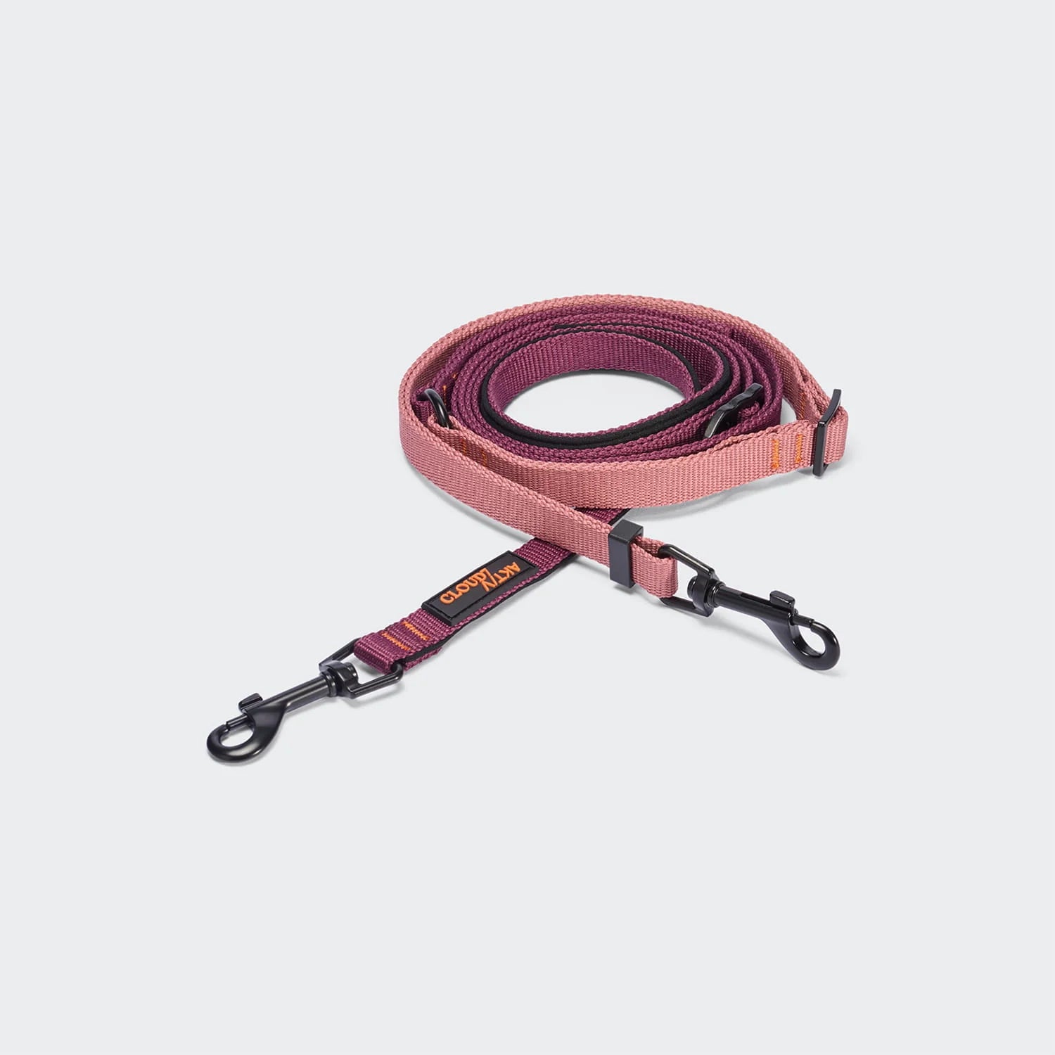 Cloud7 AKTIV Handsfree Hundeleine L-1 Aubergine Soft Rose