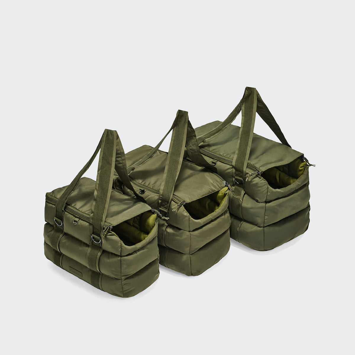 Cloud7 Hundetasche MONTREAL 2.0 Light Olive Größenübersicht