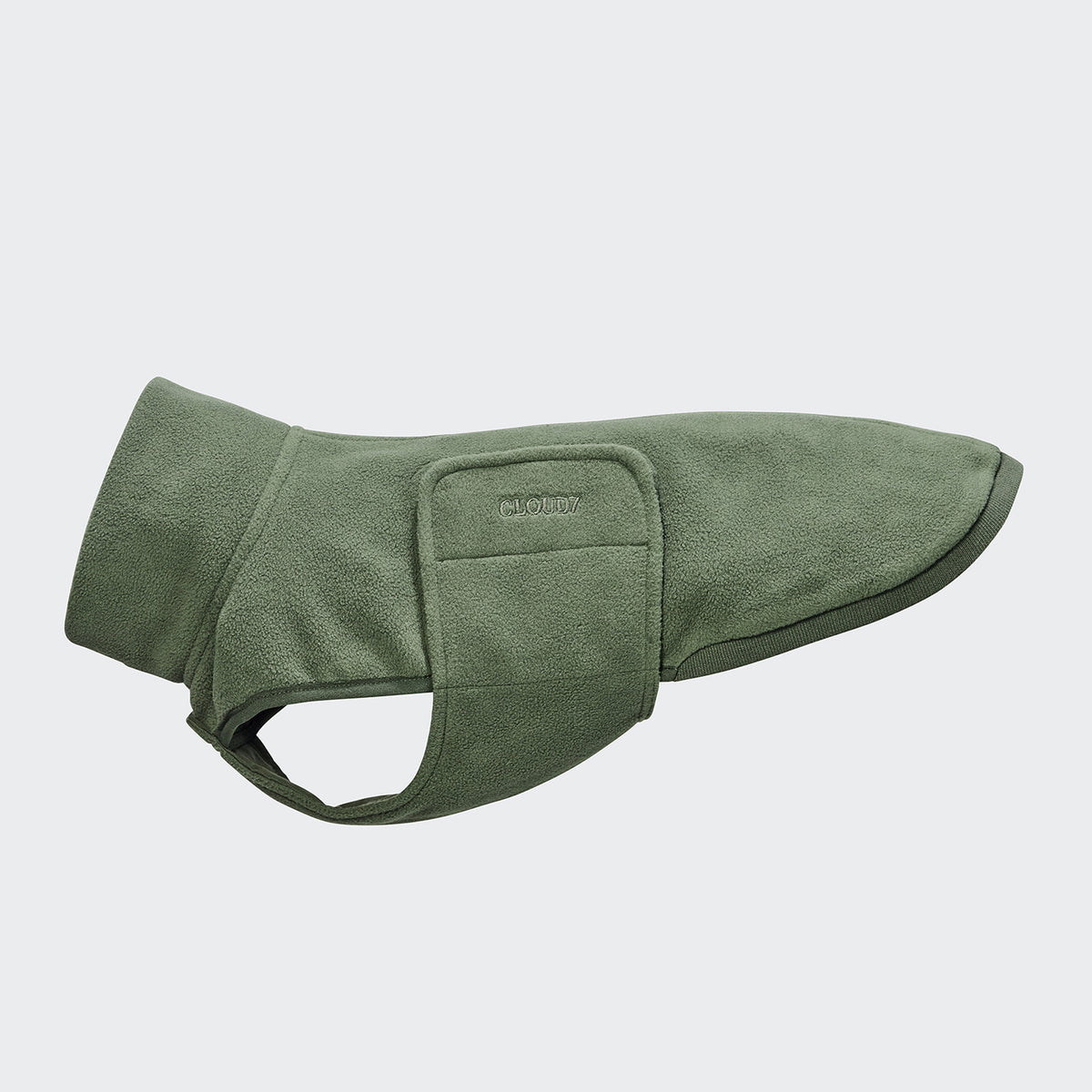 Cloud7 Hundepullover DACKEL Soft Fleece Derby 2.0 Khaki