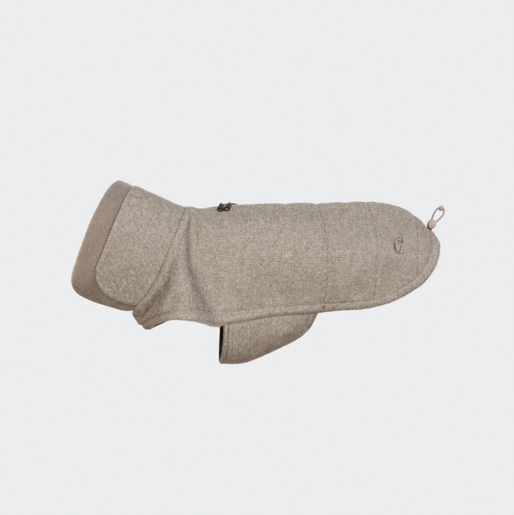 Cloud7 Hundemantel Brooklyn Franz. Bulldogge Tweed Beige