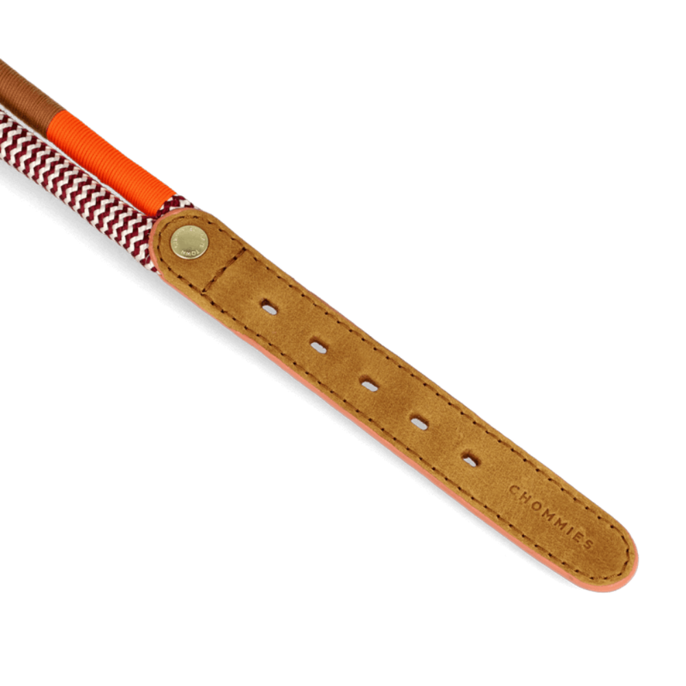 Chommies Adjustable Dog Collar Halsband Autumn Größenverstellbar