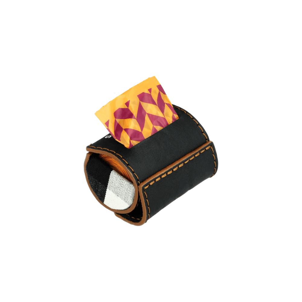 Chommies Velcro Clip-On Poo Bag Holder Kotbeutelspender Hendrix Rückseite