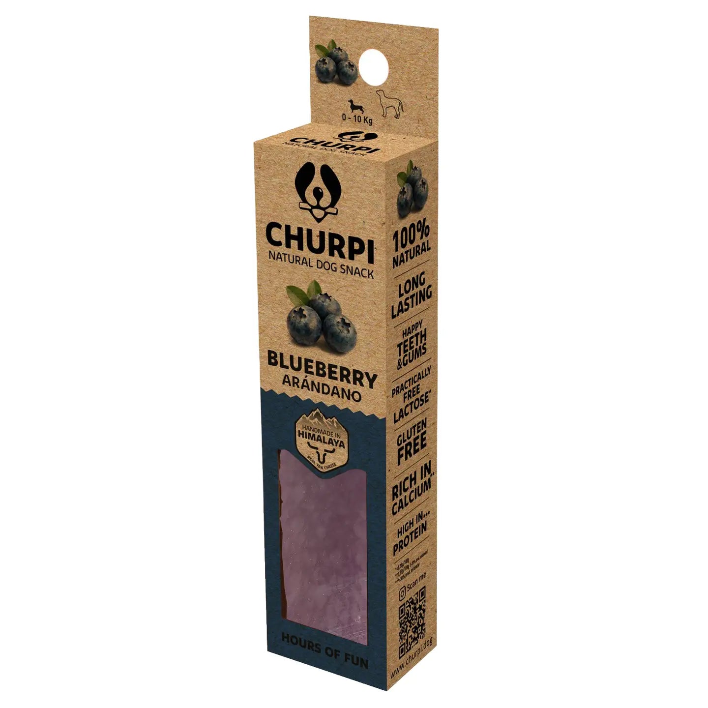 Churpi Himalaya Kau-Käsestange mit Blueberry
