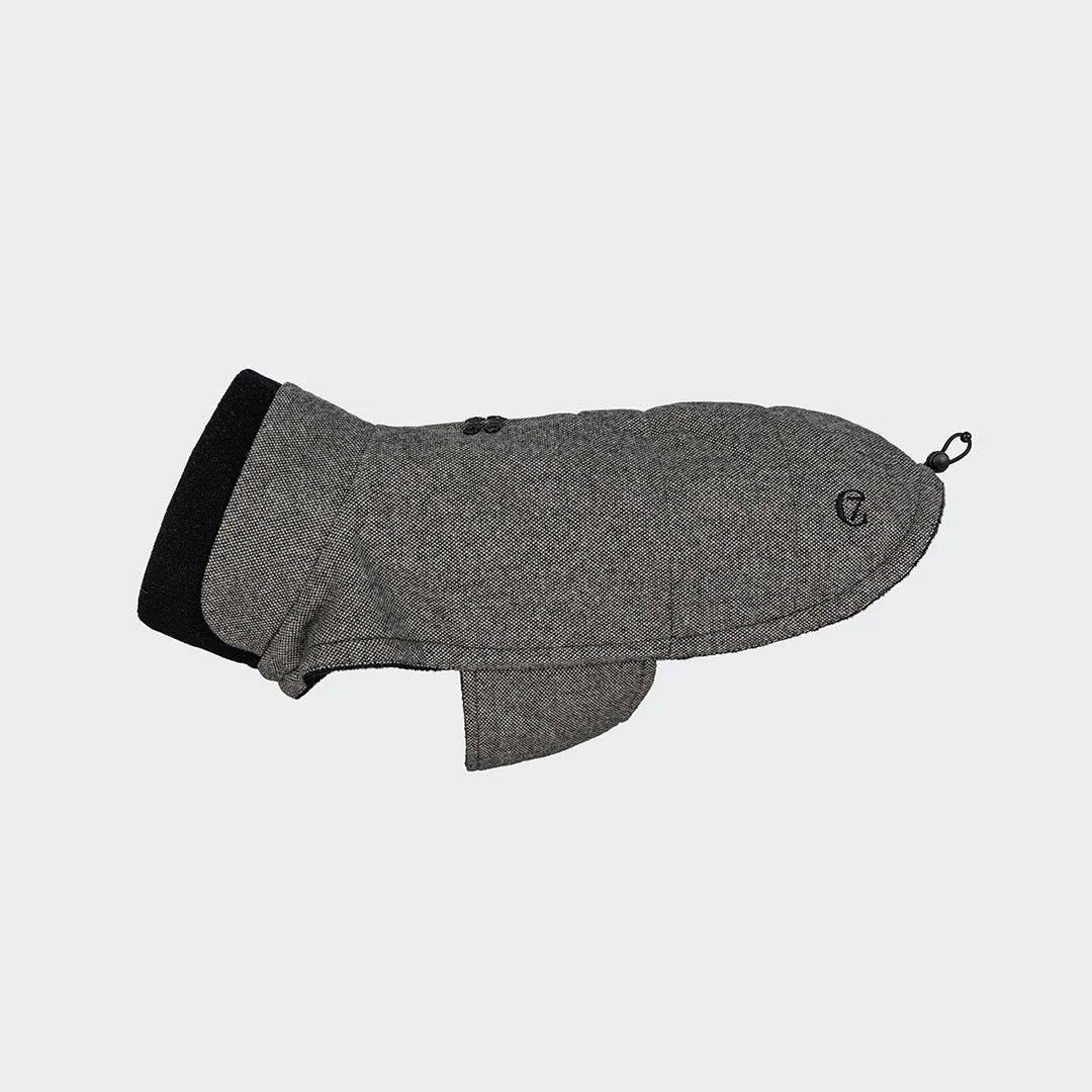 Cloud7 Hundemantel Brooklyn Franz. Bulldogge Tweed Black