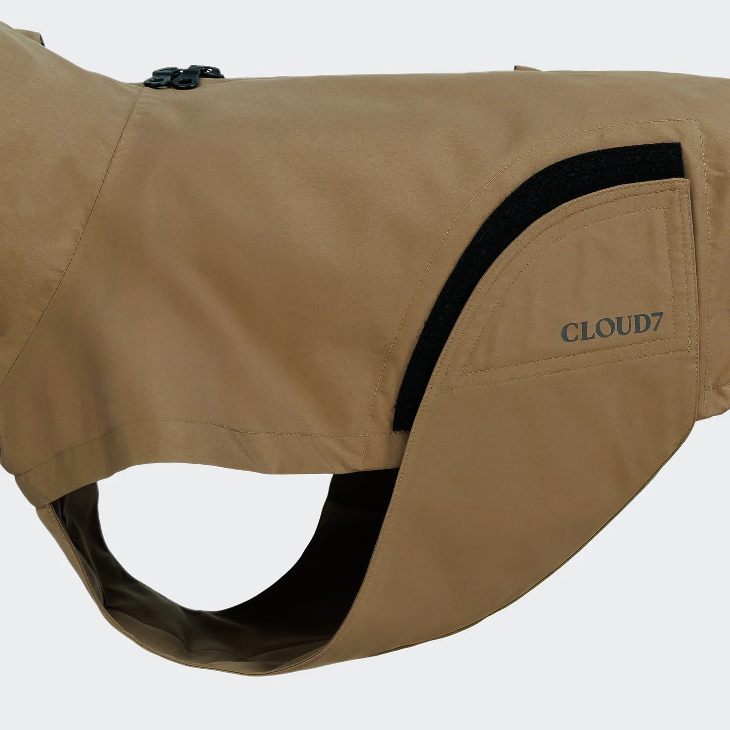 Cloud7 Hunderegenmantel Dublin DACKEL 2.0 Sandy Brown