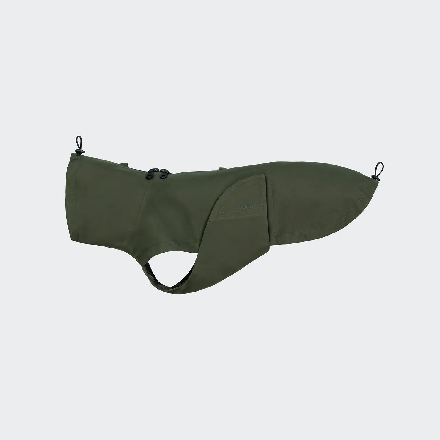 Cloud7 Hunderegenmantel Dublin DACKEL 2.0 Dark Olive
