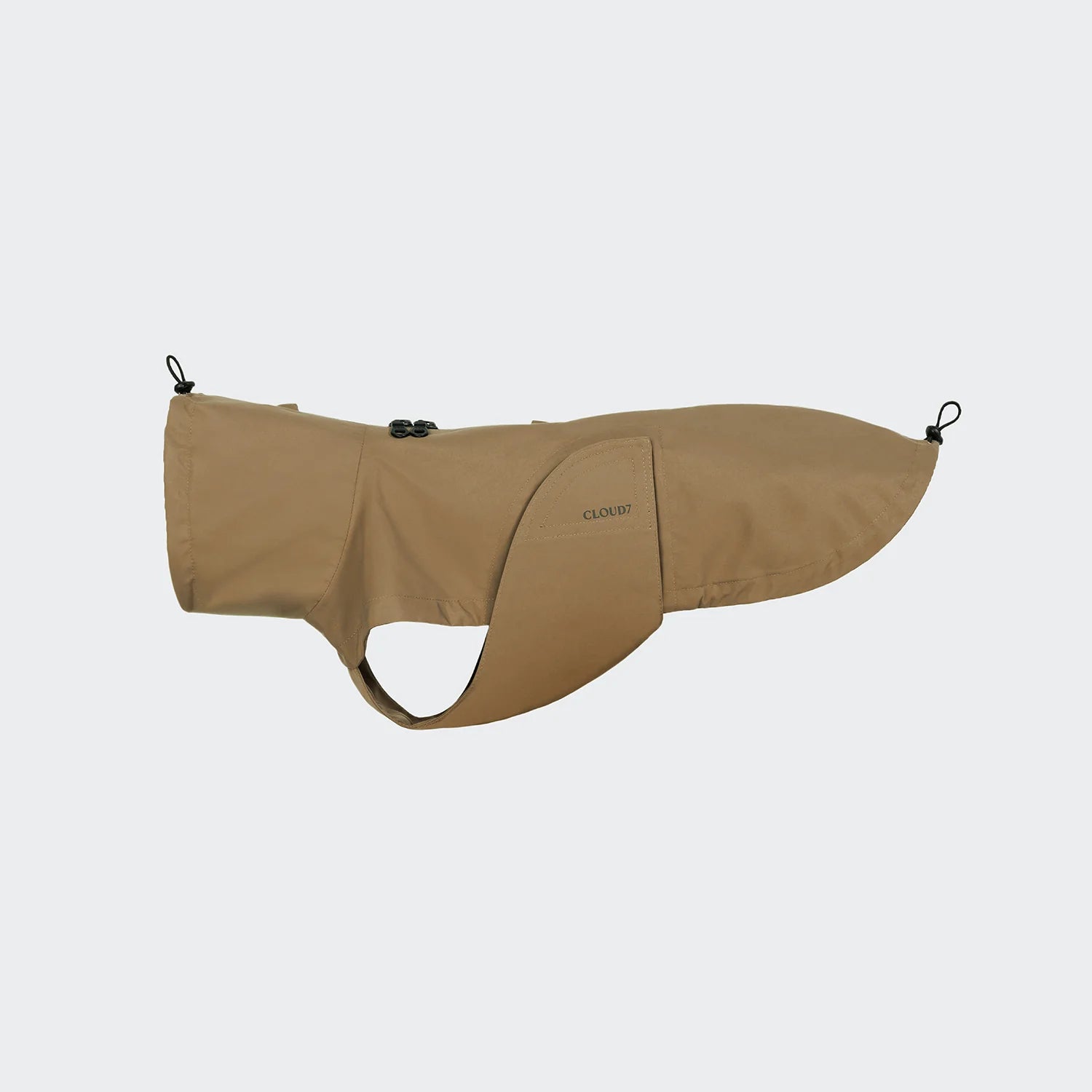 Cloud7 Hunderegenmantel Dublin DACKEL 2.0 Sandy Brown