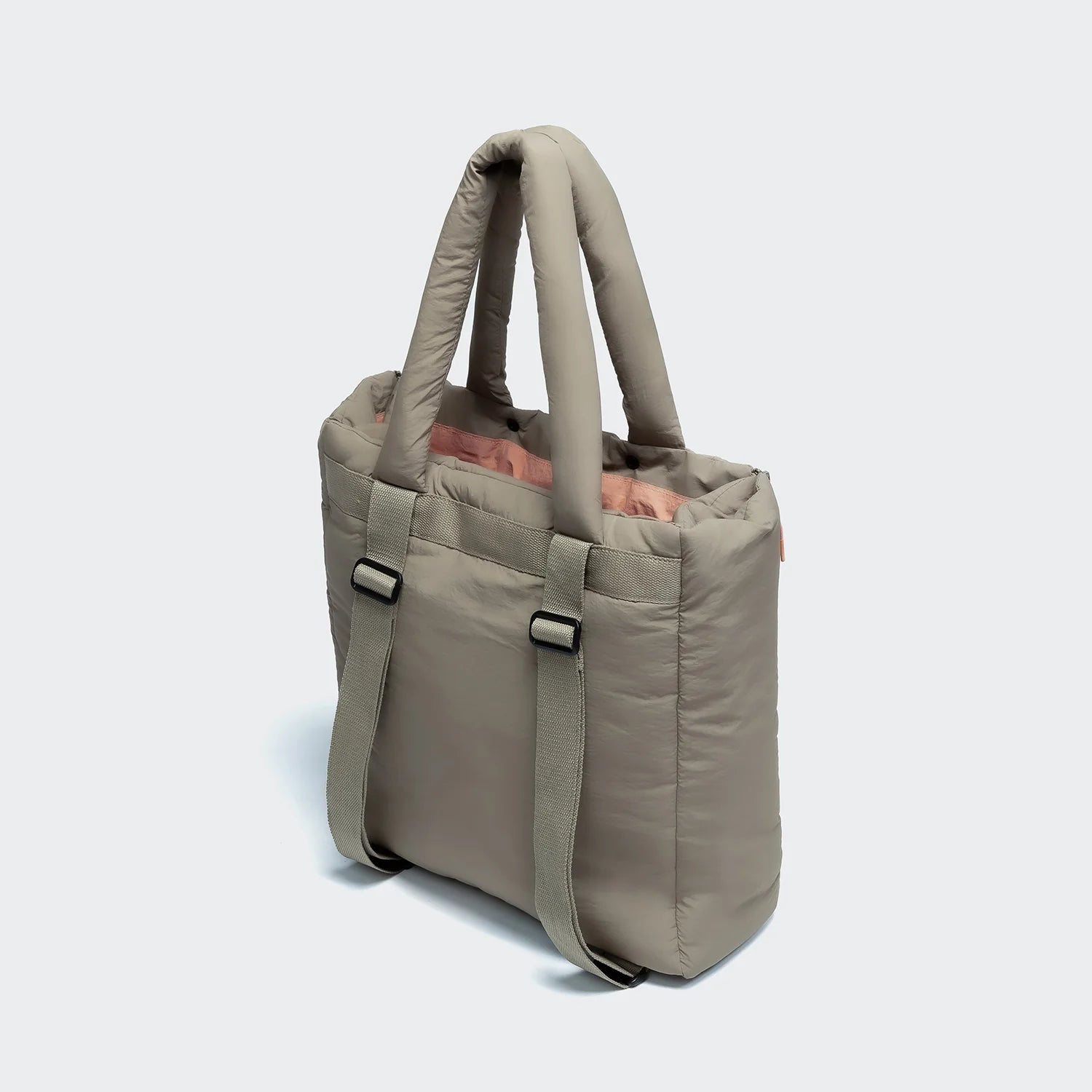 Cloud7 Hundereisebett & Tote Bag AKTIV Puffer Dart Khaki Peach