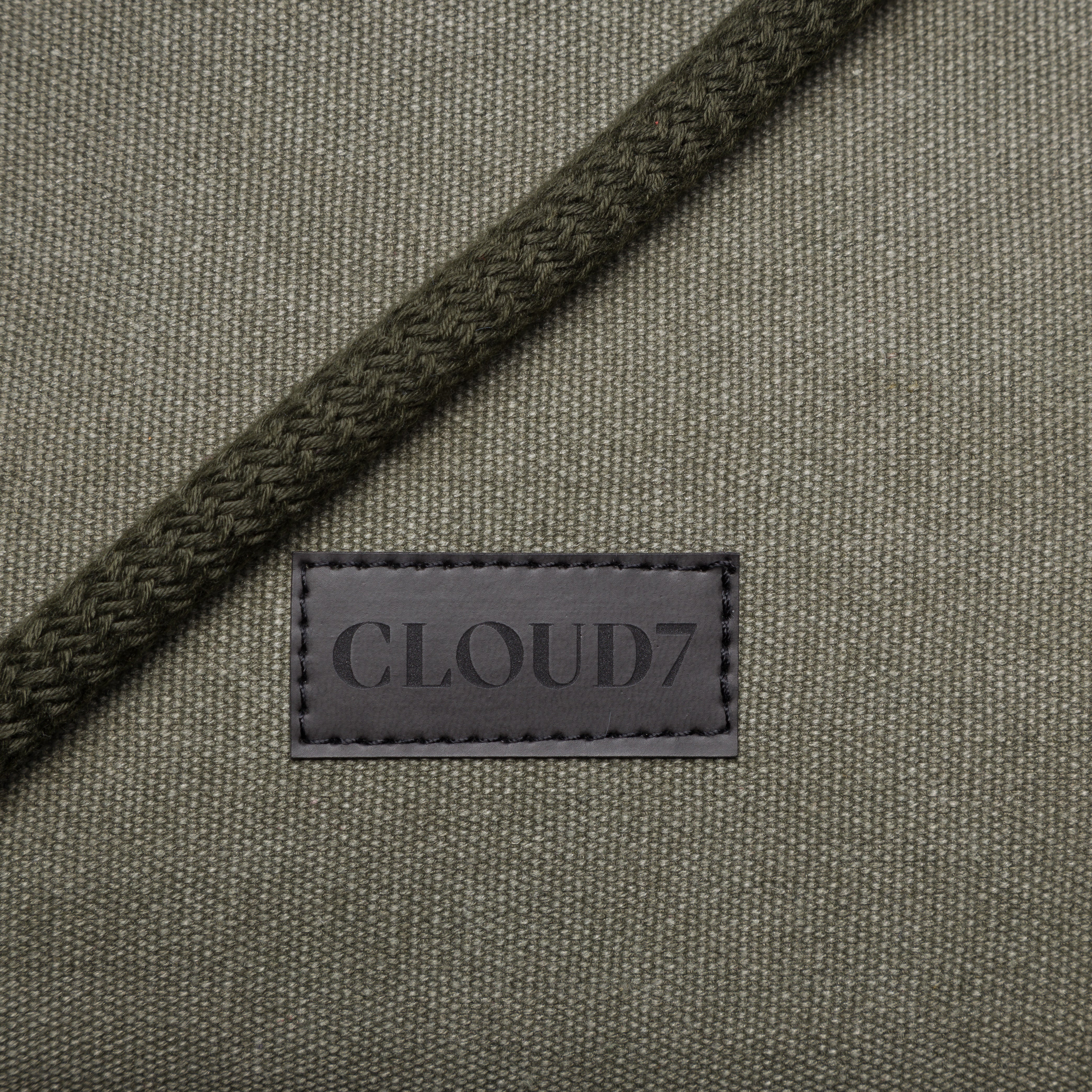 Cloud7 Hundereisebett Canvas Olive