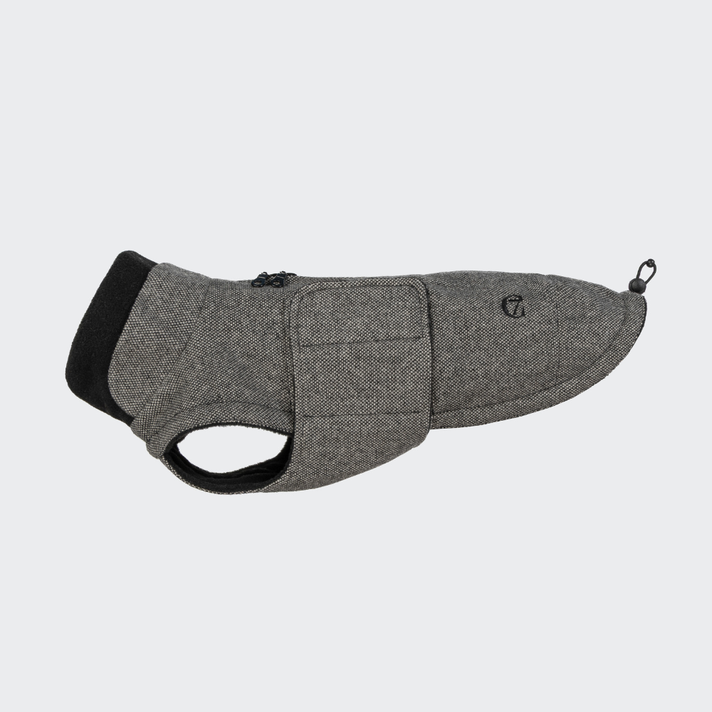 Cloud7 Hundemantel DACKEL Brooklyn Tweed Black